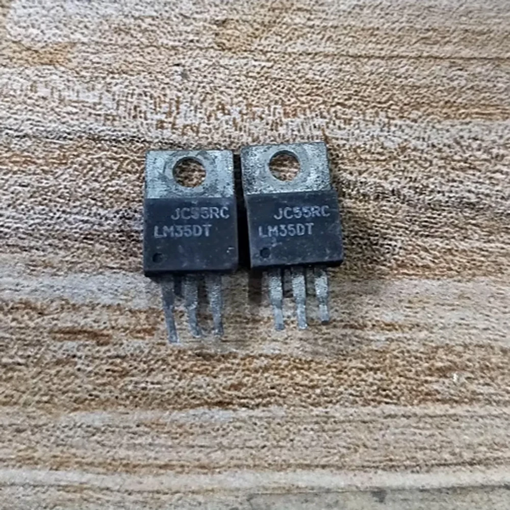 

5pcs LM35DT TO-220 temperature sensor Original disassembly