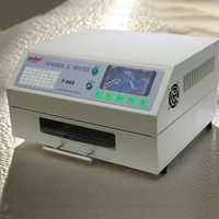 PUHUI T-962 Infrared IC Heater With Smoke Channel Infrared Reflow Soldering Machine BGA SMD Rework Solder Station