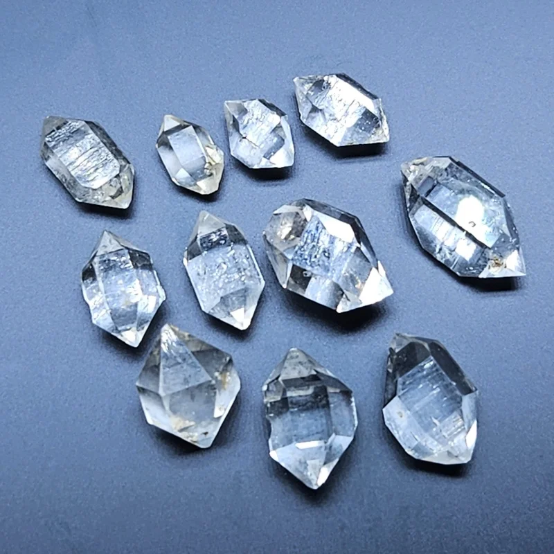 

Natural Mini Herkimer Diamond Energy Chakra Stone Crystal Healing Gem Specimen Collection For Home Decoration