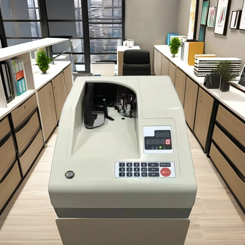 870 Model Desktop Vacuum Money Counter Efficient Bill Counting Device High-speed Money Counting Machine