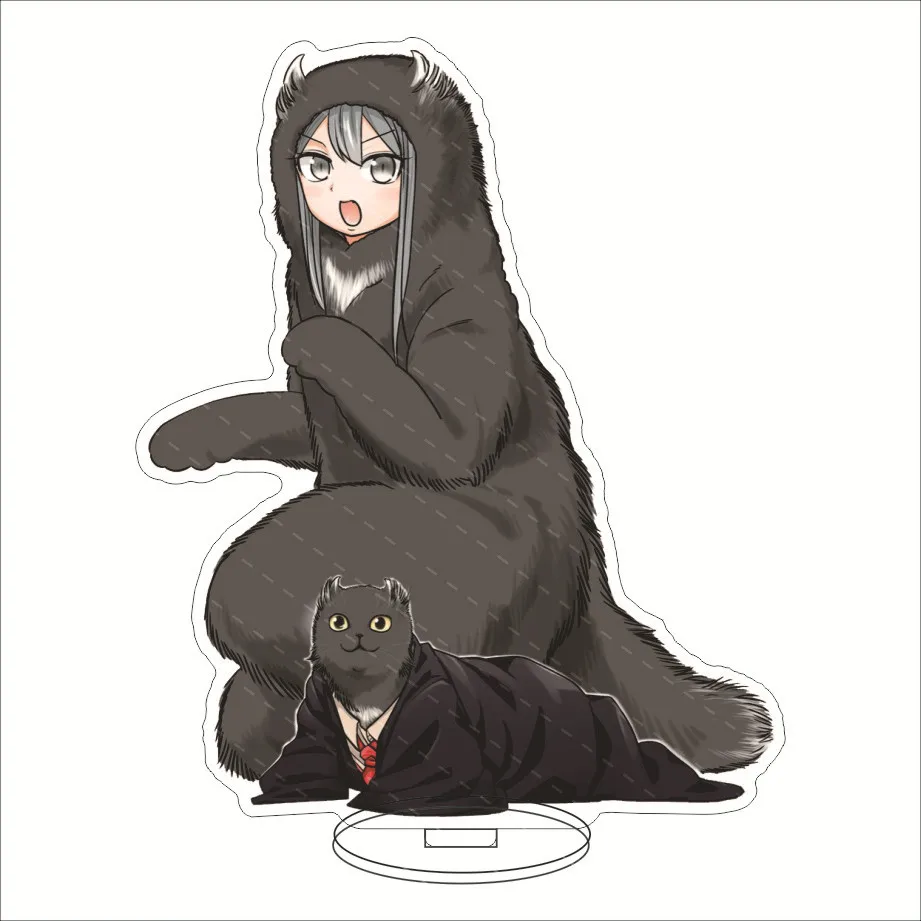 لطيف جدا الأزمة الاكريليك حامل نموذج لوحة الديكور الأصالة مكتب الشكل عرض المشجعين هدية الكرتون رئيس المنتجات الكلاسيكية