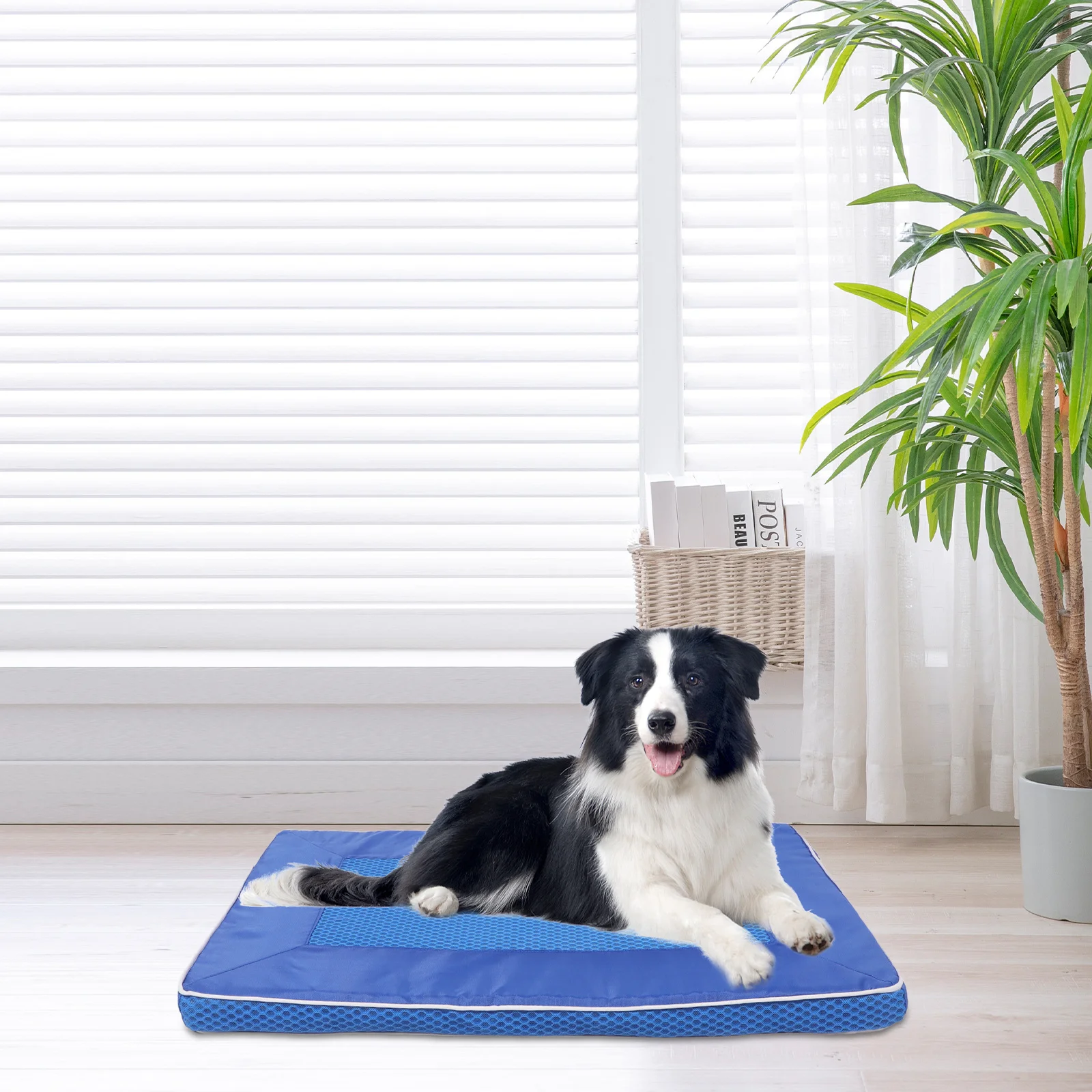 

Pet Cushion Breathable Dog Puppy Pad Summer Cat Sleeping Mat Non-Slip Indoor Outdoor Rest Bed - Cool Comfortable Pet