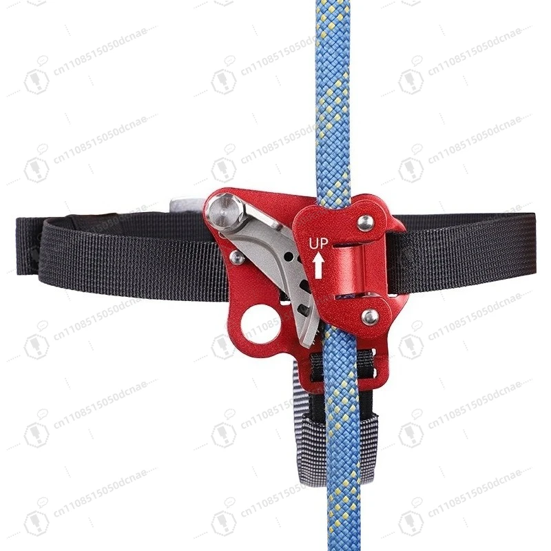 Foot Rope Ascender Left Right Climbing Gear for Mountaineering Caving Rope Access Work Outdoor Equipment