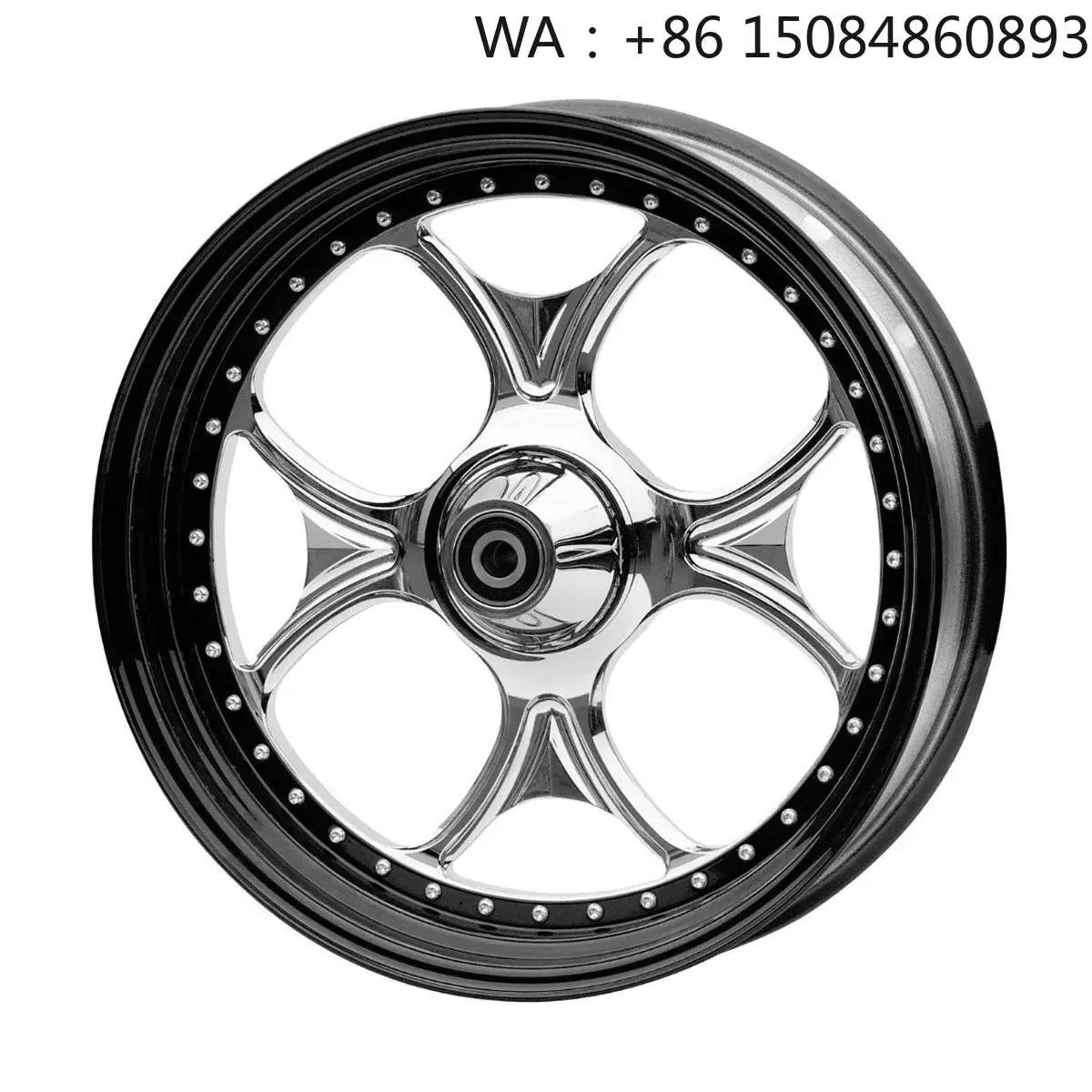 

The same model as Zhang Xueji's car, motorcycle parts, 16x5.0in cast alloy wheel rim, black silver two colors optional touring m