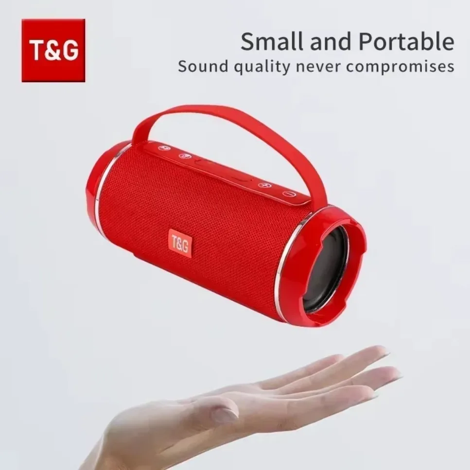 VIKEFON Wireless TG116C Bluetooth Speaker Outdoor Hands Free Call Portable Stereo Cloth Portable TWS Bluetooth Speaker image 5