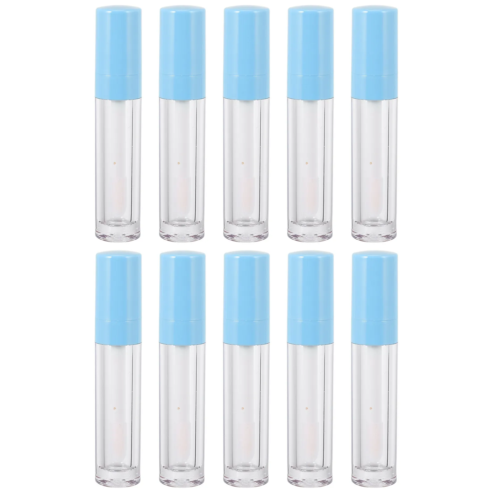 10 Stuks Hervulbare Lipgloss Flessen 8Ml Lege Flesjes Lippenbalsem Buizen Parfum Monster Containers Plastic Herbruikbare Diy Make-Up