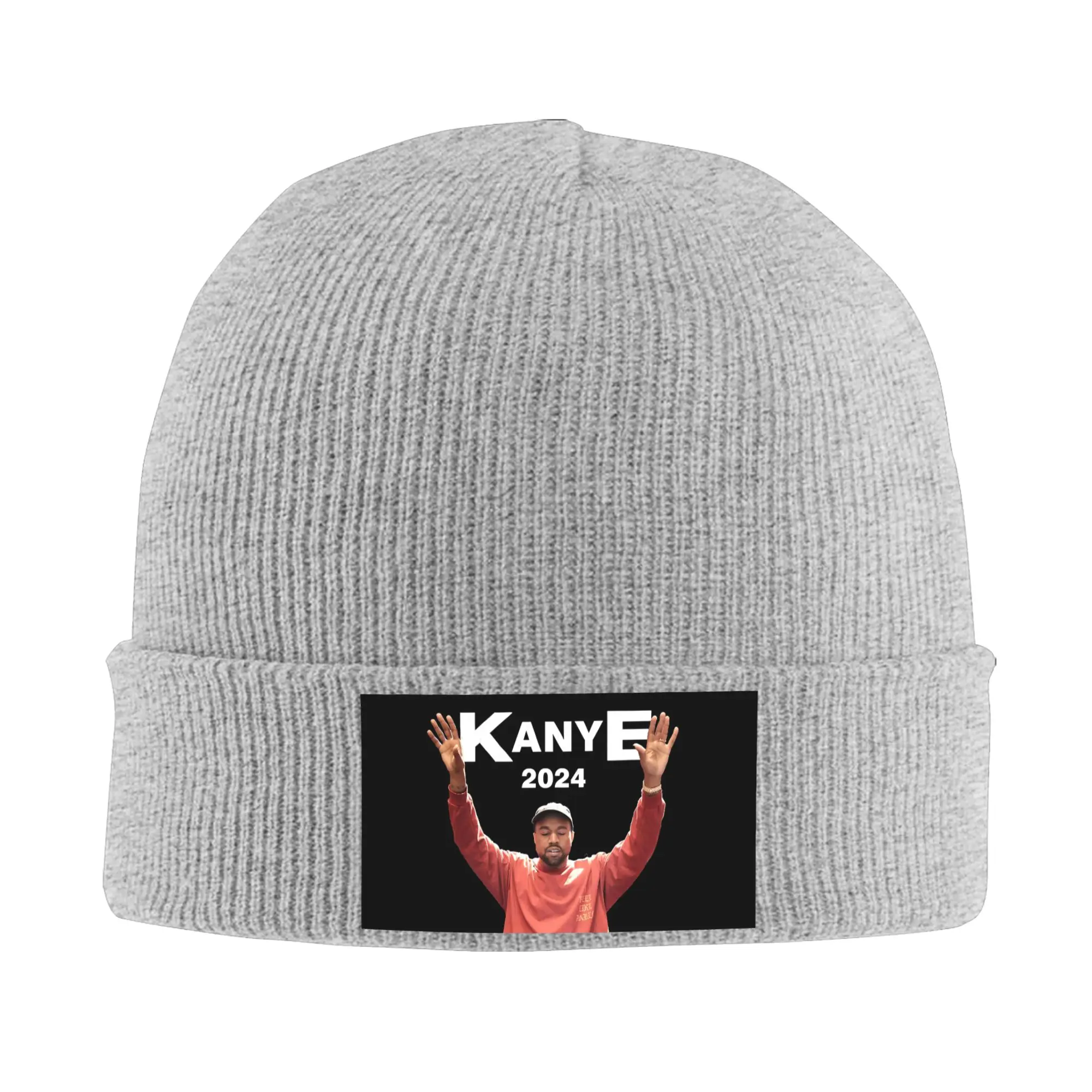 American Rapper Singer Kanye Flag West Life of Pablo Hands Hat Winter Skullies Beanies Ski  Caps Men Women Acrylic Knitted Hat