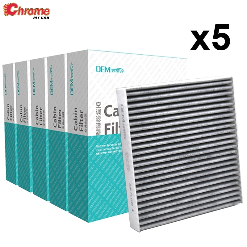 5x Car Pollen Cabin Air Filter For Infiniti FX35 FX45 FX37 FX50 Nissan Almera N15 N16 Primera P11 P12 Honda Civic VI Lexus GS IS