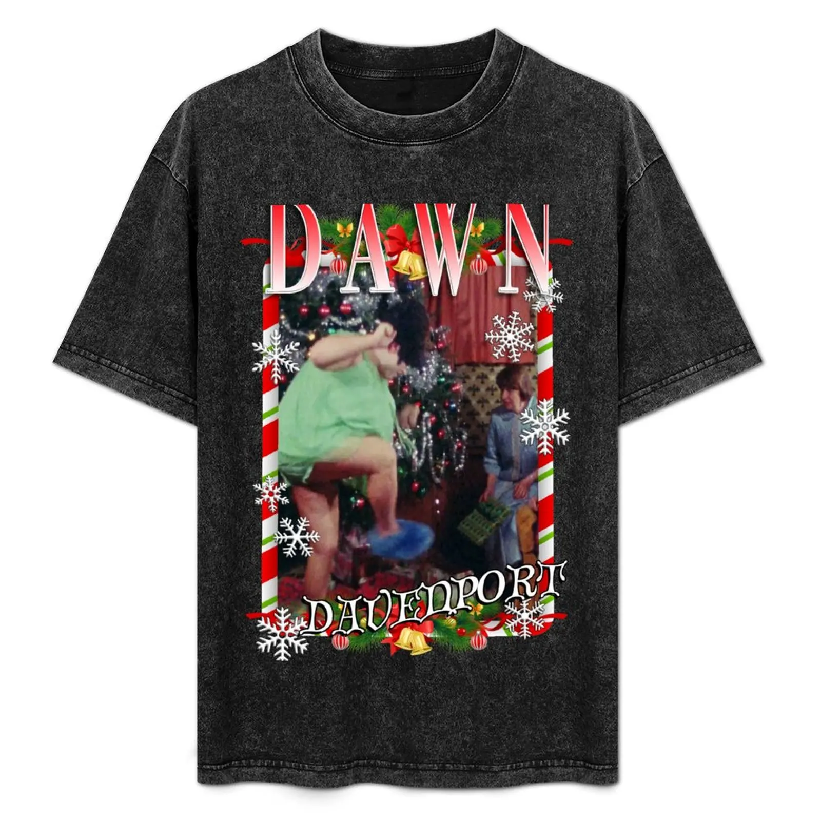 

Dawn Davenport Divine Christmas Tribute T-Shirt Sporty Breathable Short Sleeve T-Shirt