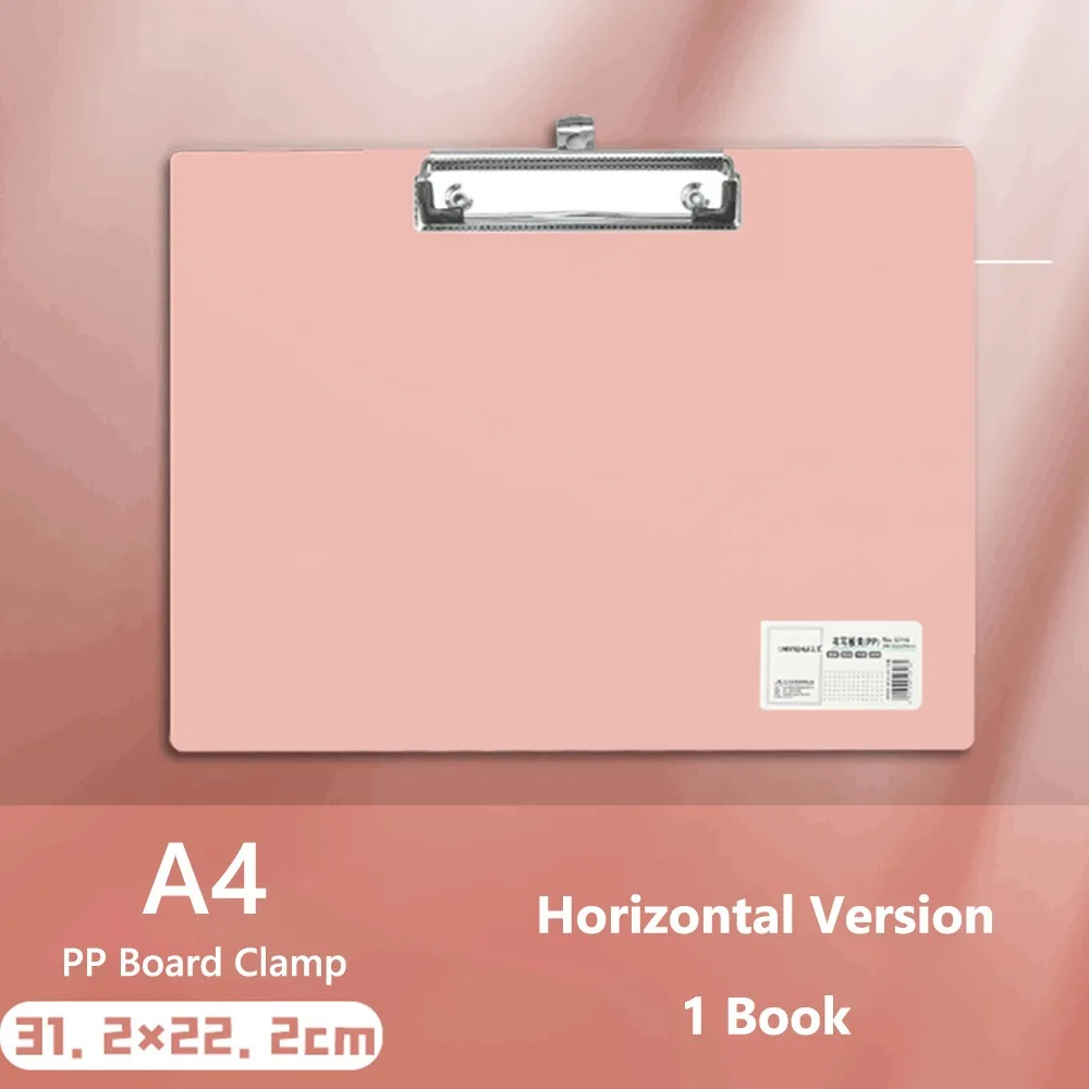 

High Quality A4/A5 Writing Splint Horizontal/Vertical With Hanging Hole Writing Clipboard Writing Board Clip Paper Organizer