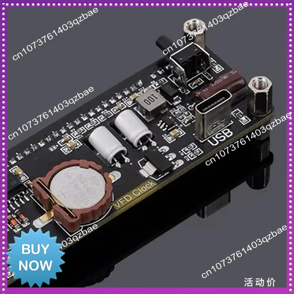 Hot Ltem VFD Clock With Vacuum Fluorescent Display, WIFI-Enabled Automatic Timing & Calibration Feature