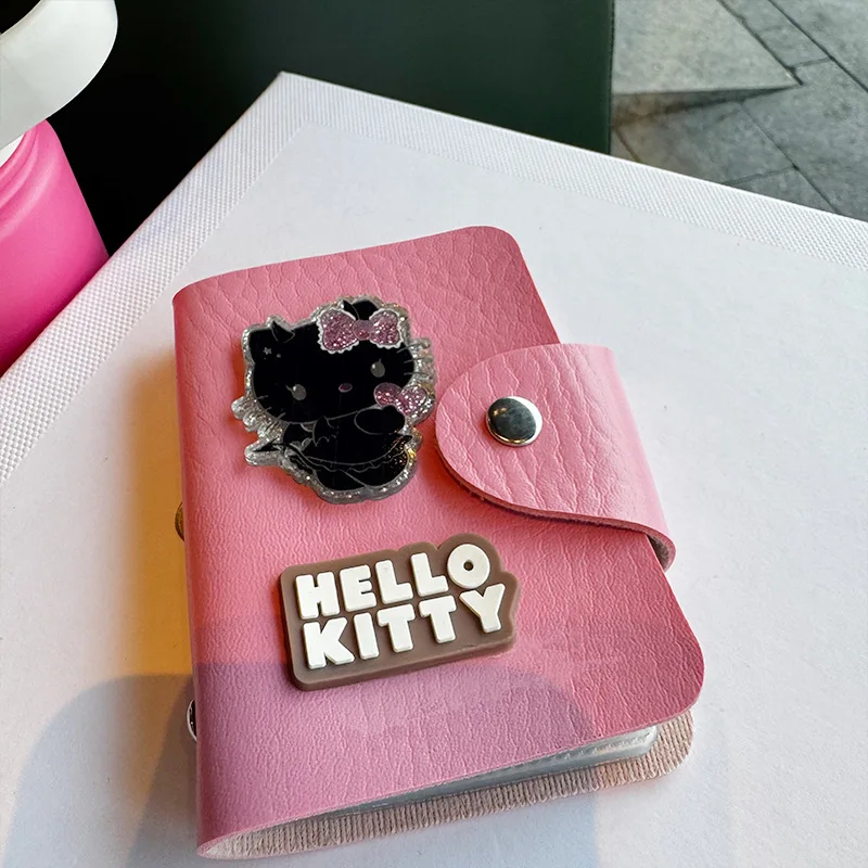 

Cute Hello Kitty Wallet Toys Kawaii Cartoon Anime Women Accessories Desktop Toy Ornament Storage Student Girls Gifts Wholesale