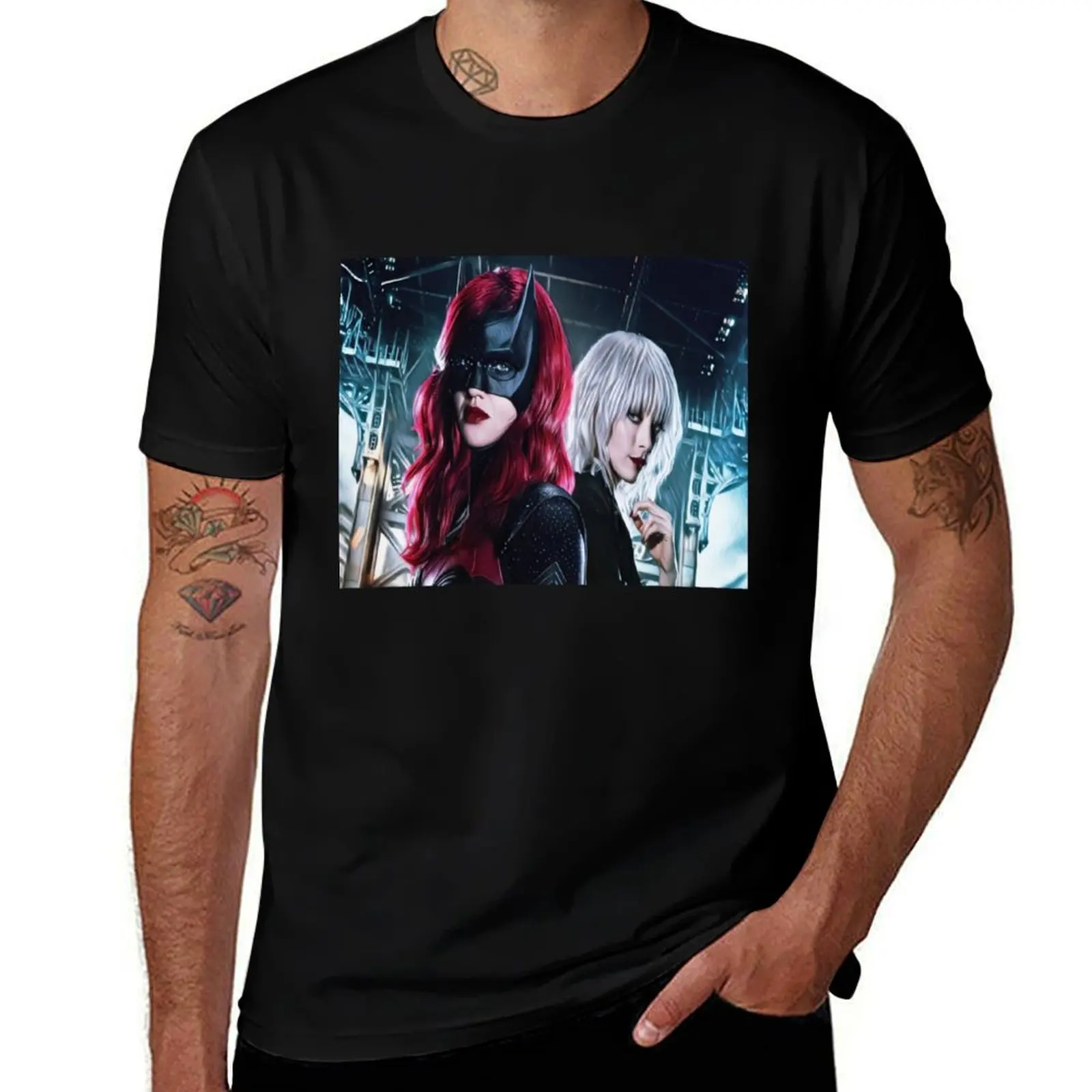 

Batwoman & Alice (Colour) T-Shirt blacks oversized mens t shirts pack