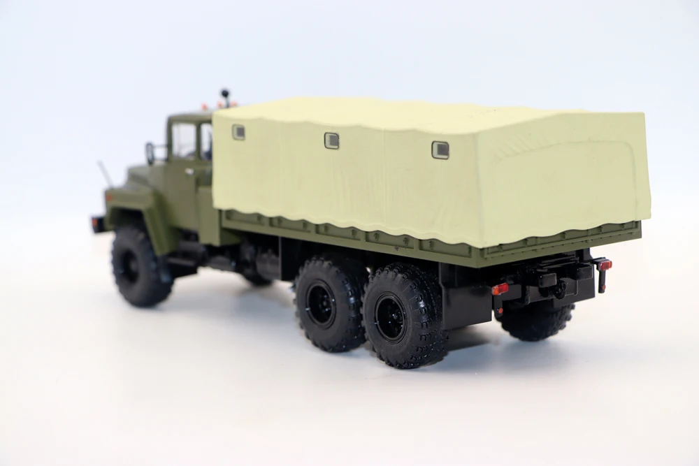 New SSM 1 43 KRAZ-260 Flated with Tent ON-BOARD Military USSR Truck By Start Scale Models Diecast for Collection