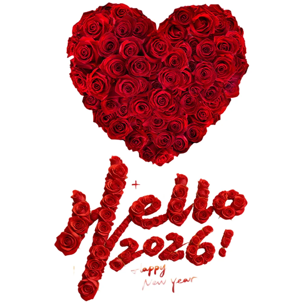Valentine Heart Window Decal with Electrostatic Adhesion for Glass Door Home Decoration Red PVC Film 38 60cm Option