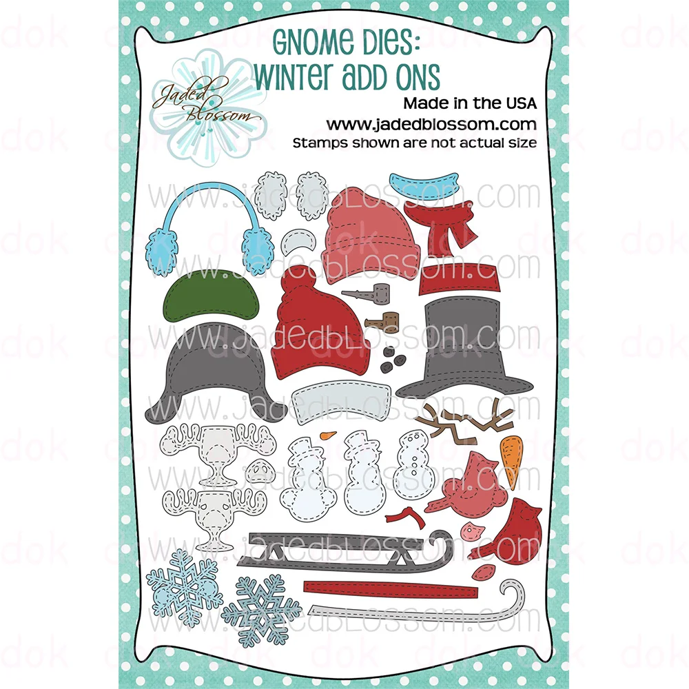 

Winter Add Ons Arrival New Metal Cutting Dies Scrapbook Diary Decoration Stencil Embossing Template DIY Greeting Card Handmade