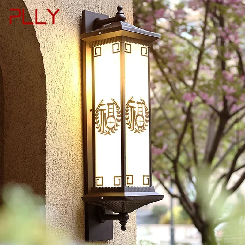 

PLLY Contemporary LED Outdoor Wall Lamps Electric Simplicity Waterproof Balcony Hallway Courtyard Villa Gate Hotel