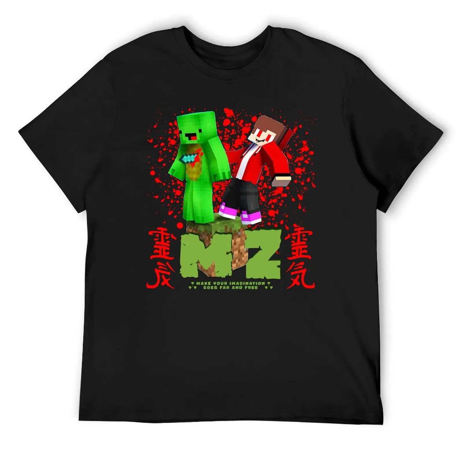 

JJ's Maizen And Mikey T-Shirt summer top Blouse anime t shirts mens fashion