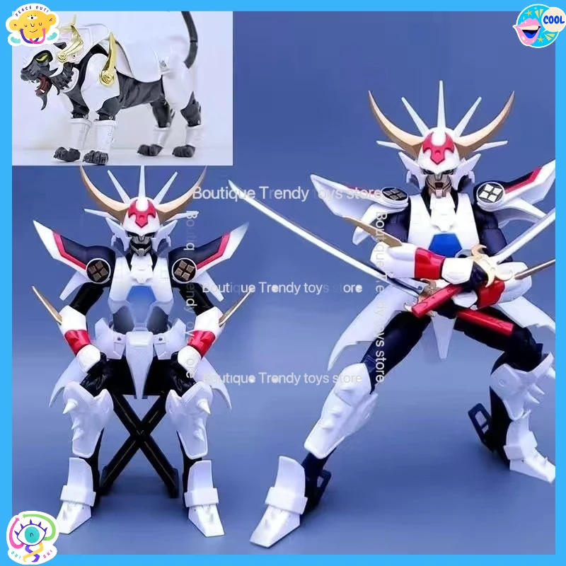 

Koo Yoroiden Samurai Troopers Ronin Warriors Kikoutei Rekka Ryo Sanada Hashiba Touma Seiji Date Black White Tiger Action Figure