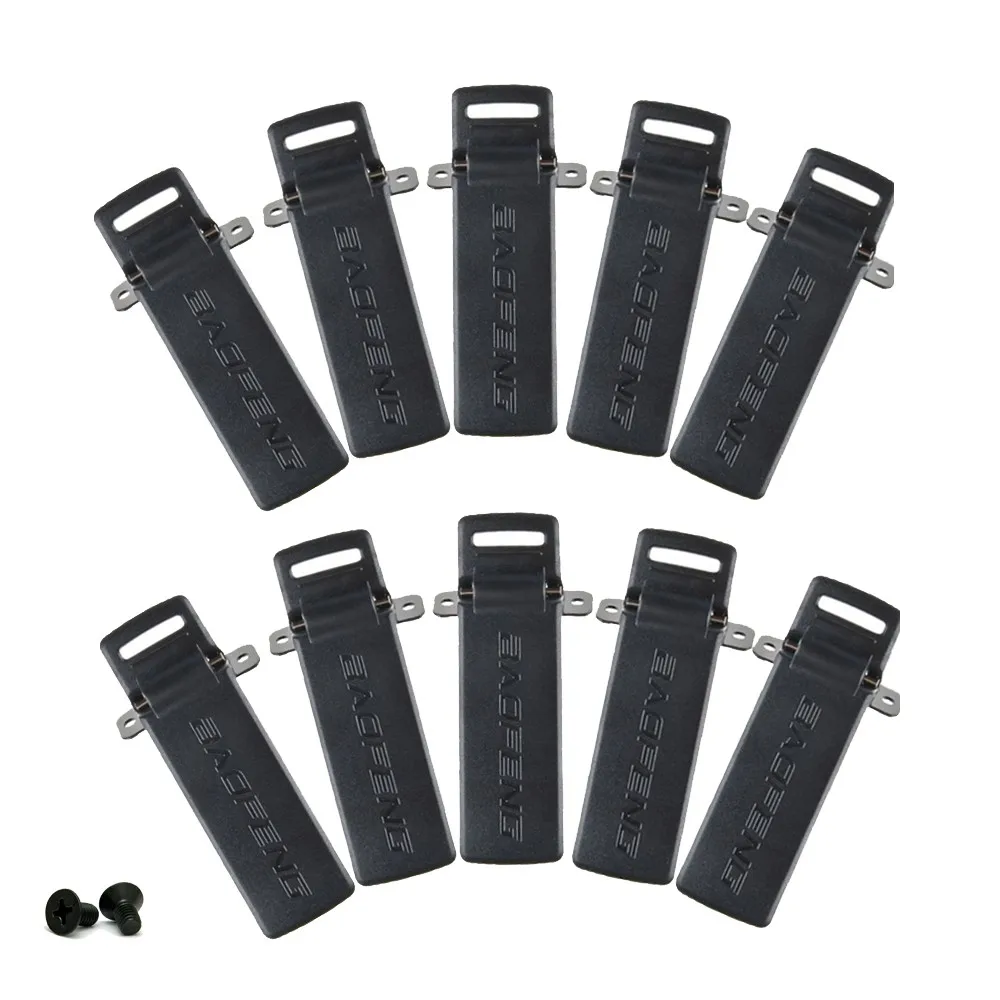 Clip de cinturón para BaoFeng, accesorios para Walkie Talkie, UV-5R, UV-5RA, UV-5RB, UV-5RC