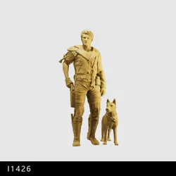 1/64 Miniature Figure Science Fiction Film GK Model Resin Diorama Miniatura Figures DIY Minifigures Model Kits Garage Scence