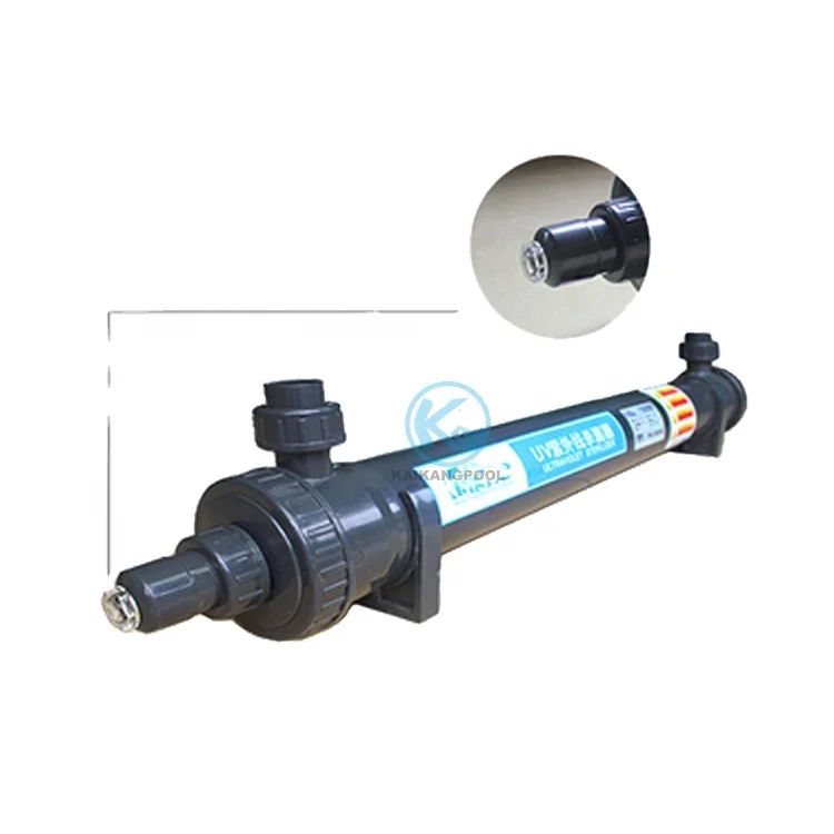 

Профессиональный УФ-стерилизатор для бассейнов 120 Вт, УФ-лампа для обеззараживания воды, фильтр для дезинфекции воды