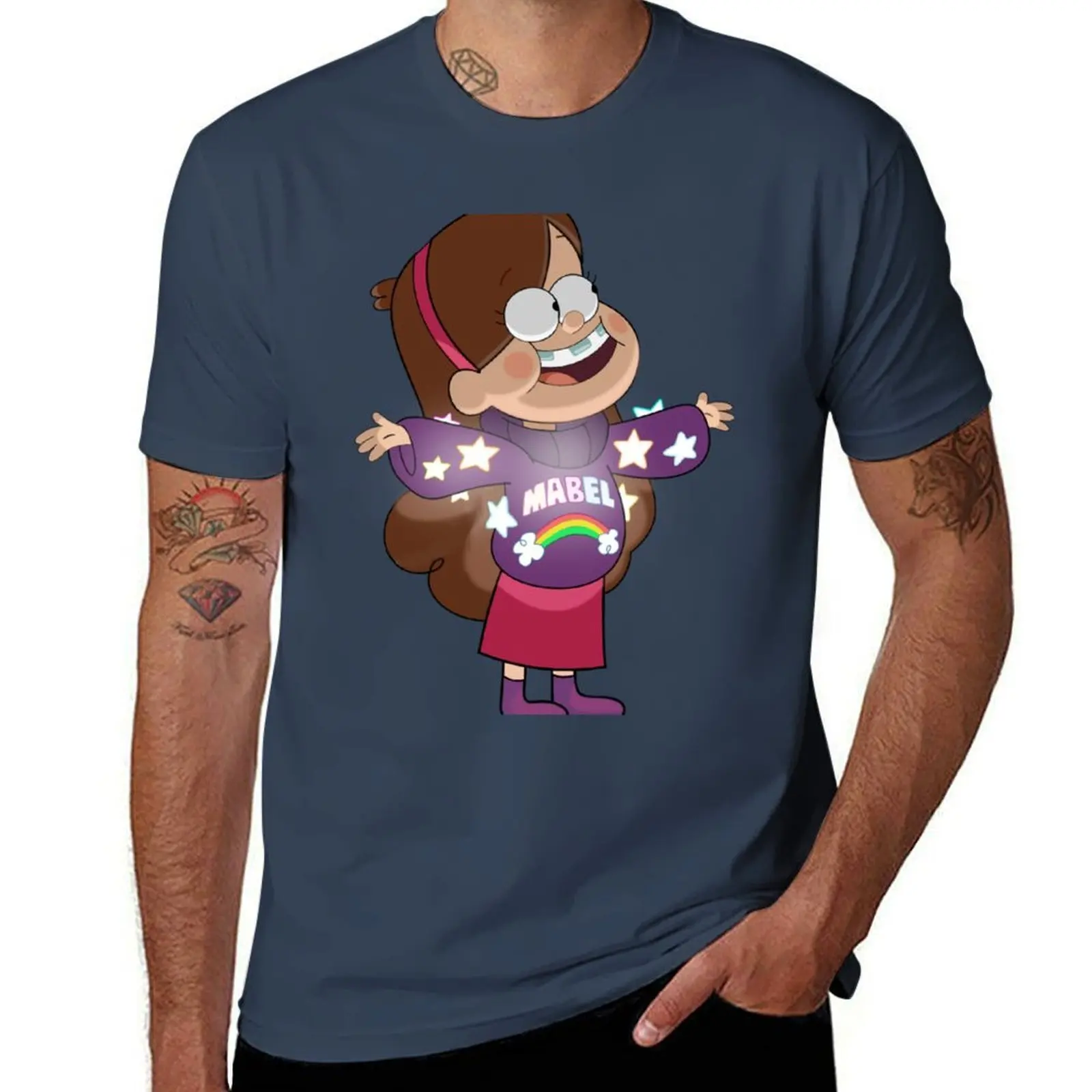 

Mabel Pines T-Shirt man t shirt summer t shirt custom print T-Shirt
