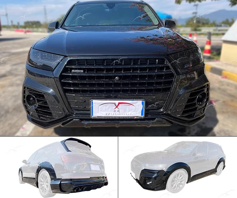 

Подходит для 16-23 Au di Q7, модифицированная большая объемная передняя губа, задняя губа, хвост, боковая юбка, брови