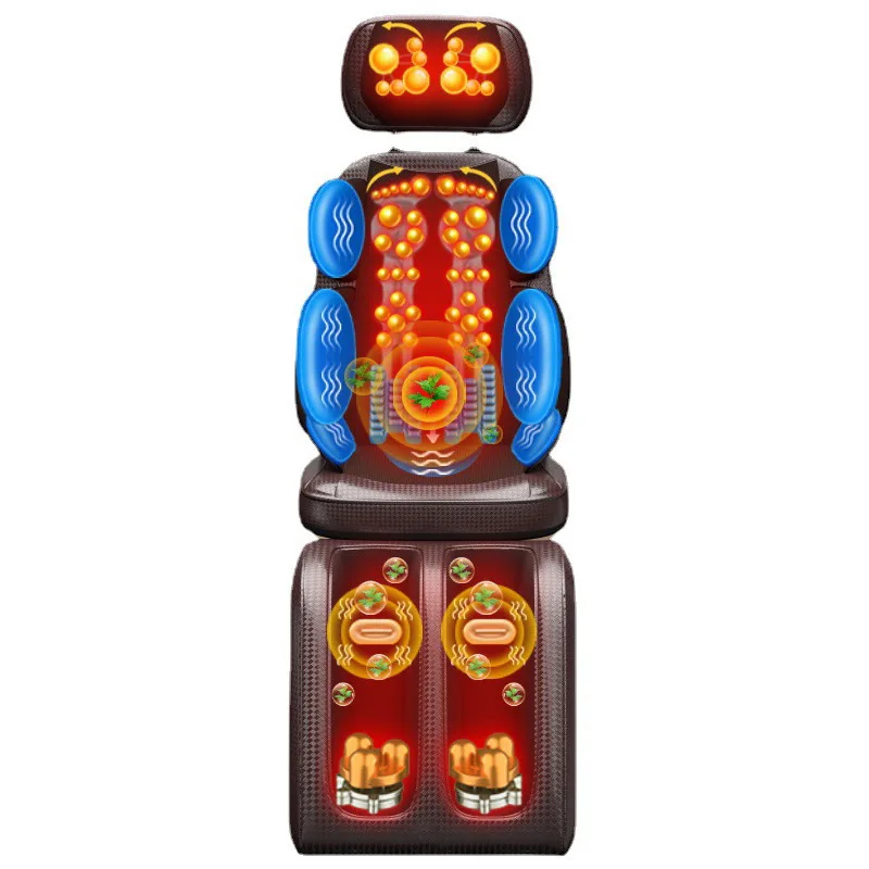 

Шейного позвонка массажер шеи плеча талии спины всего тела многофункциональный инструмент разминания подушки для опираясь на стул