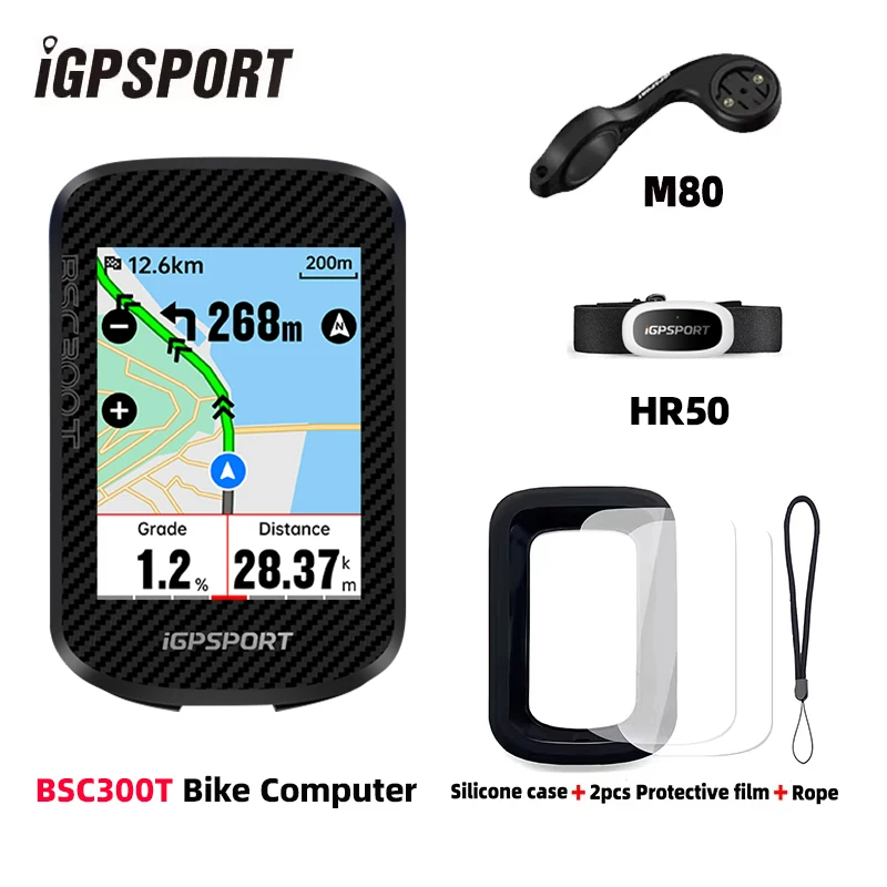 iGPSPORT BSC300T Touch-screen Bike GPS Computer Wireless Bike