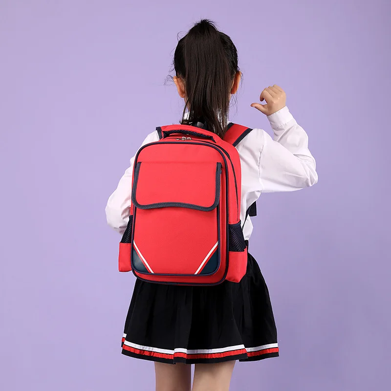 Mochila Escolar de dibujos animados para niños y niñas, morral Escolar con logotipo, a la moda