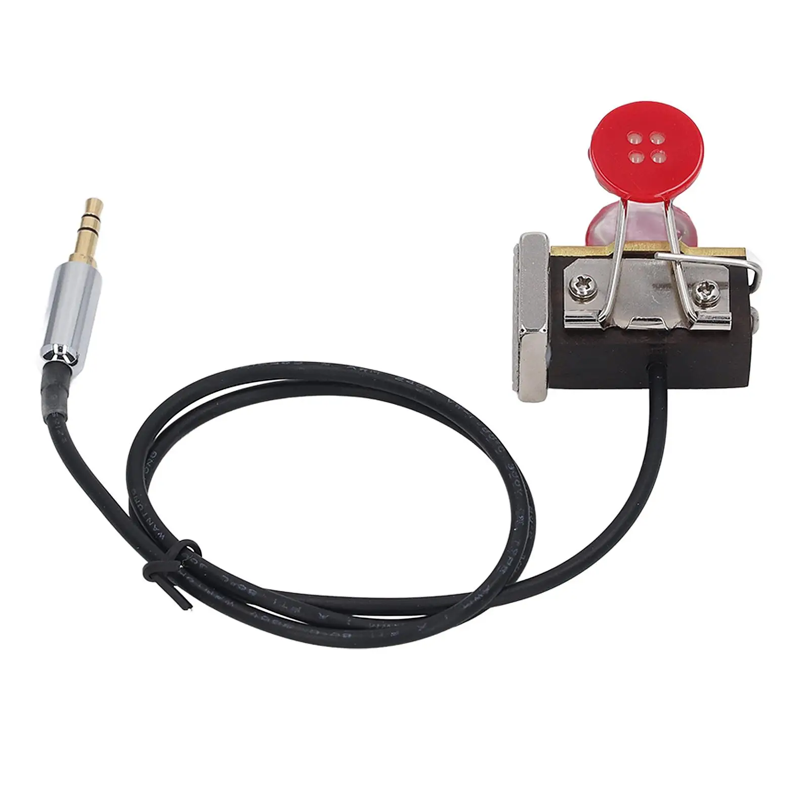 مفتاح مورس CW من الراتنج النحاسي المحمول - كيير متينة وسهلة الاستخدام للتخييم وصناعة متقنة