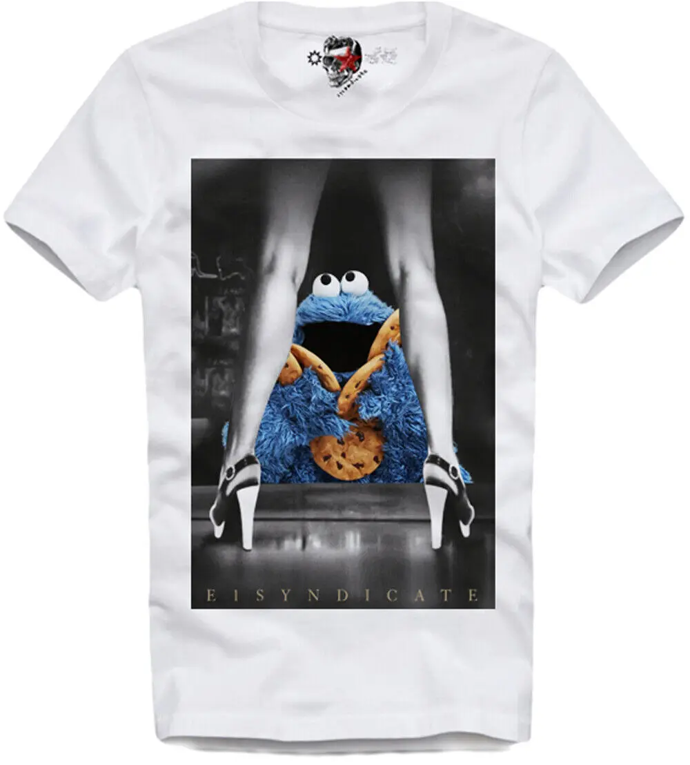 E 1 SYNDICATE T SHIRT BADASS COOKIE MONSTER GOGO STRIPPER BAR COYOTE CLUB 5448