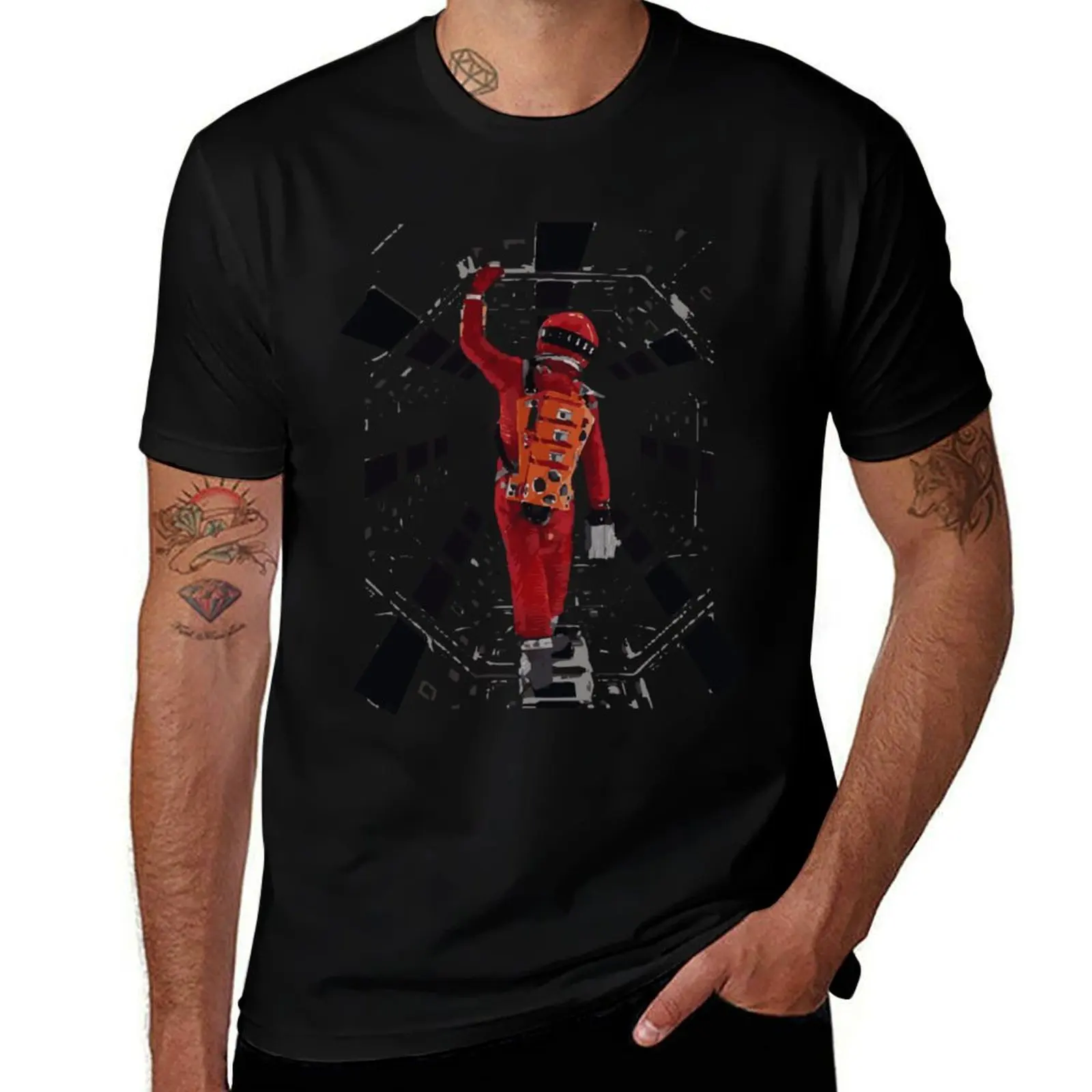 2001 L'Odyssée de l'espace (1968) T-Shirt man t shirt graphic t shirts black t shirts for men