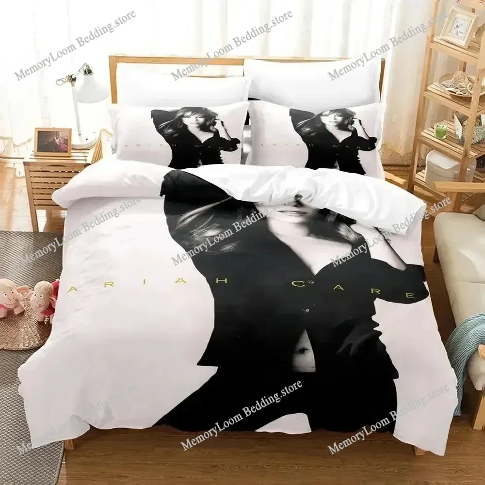 

Mariah Carey Chic Bedding Set Duvet Cover 3D Fashion Bedding Design King Queen Duvet Cover Double Bed Soft Cozy Set Home Textile