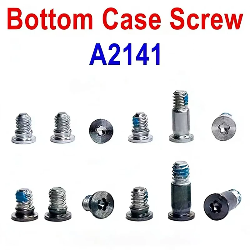 

Набор винтов для нижней крышки корпуса (серебристые и серые) для Apple MacBook Pro 16 дюймов A2141, 1, 5 или 10 комплектов, для ремонта и замены