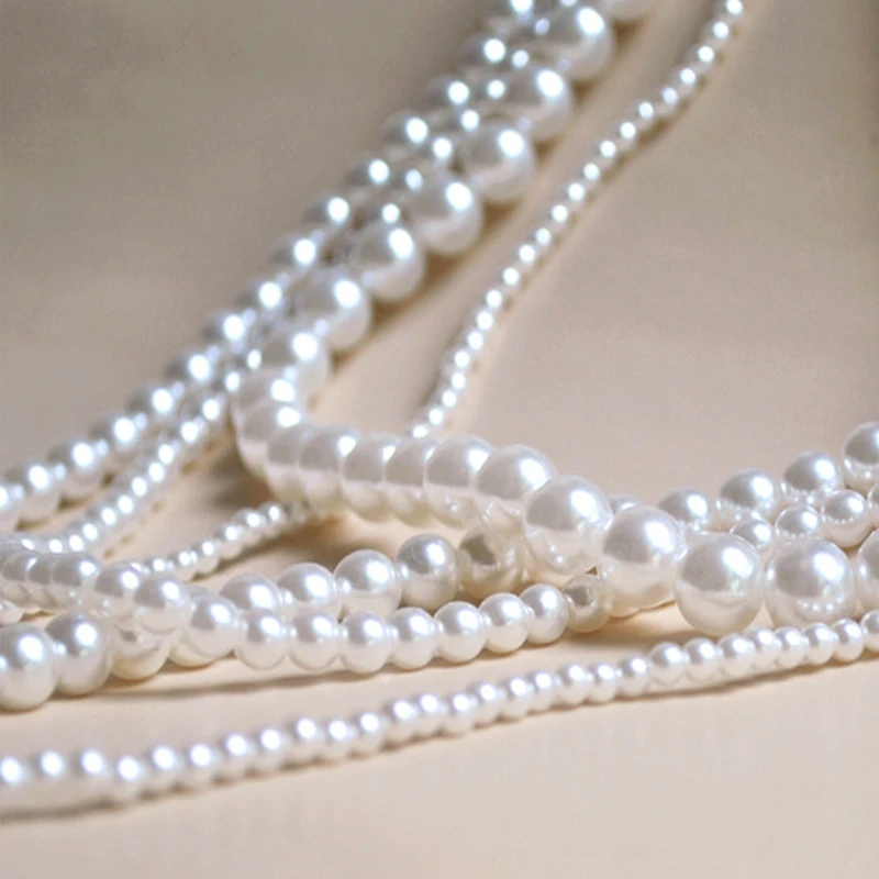 Multilayer Imitation Pearl Necklace For Women Long Sweater Chain Accessories Party Jewelry Classic Timeless Styles Gifts 2023456