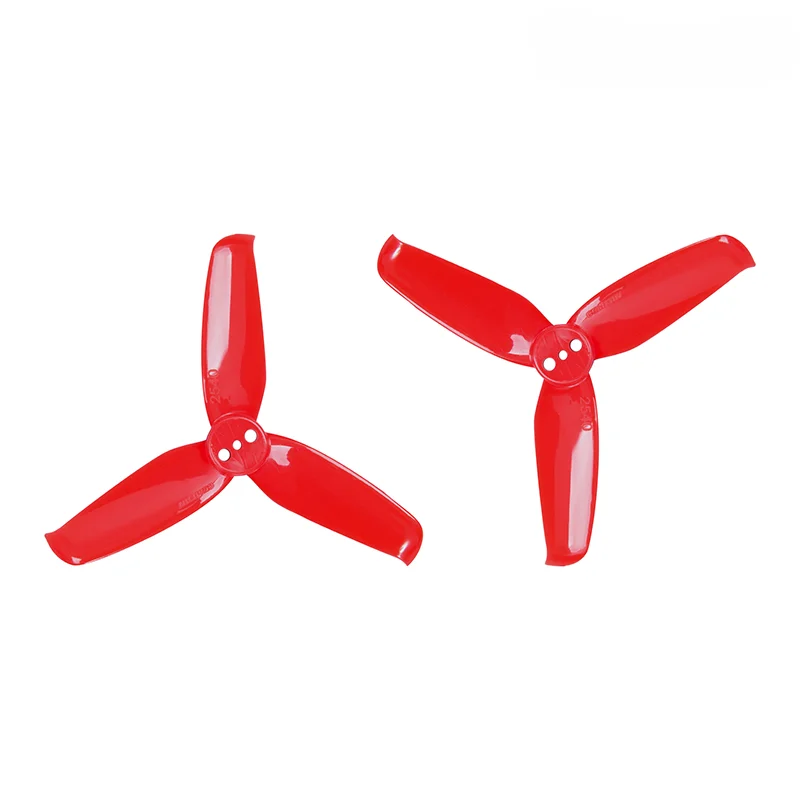 24 زوجًا (24CW + 24CCW) Gemfan Flash 2540 2.5x4 3-Blade PC Propeller مع فتحة تركيب 1.5 مم لـ 1105 1106 Motor RC Racing Drone