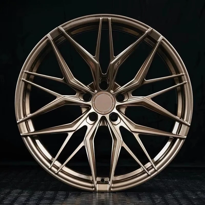 

Forged Wheels 18 19 20 21 22 24 26 Wheel Bronze Spokes 5x114.3 5x112 5x130 5x120 6x139.7 Wheel Rim