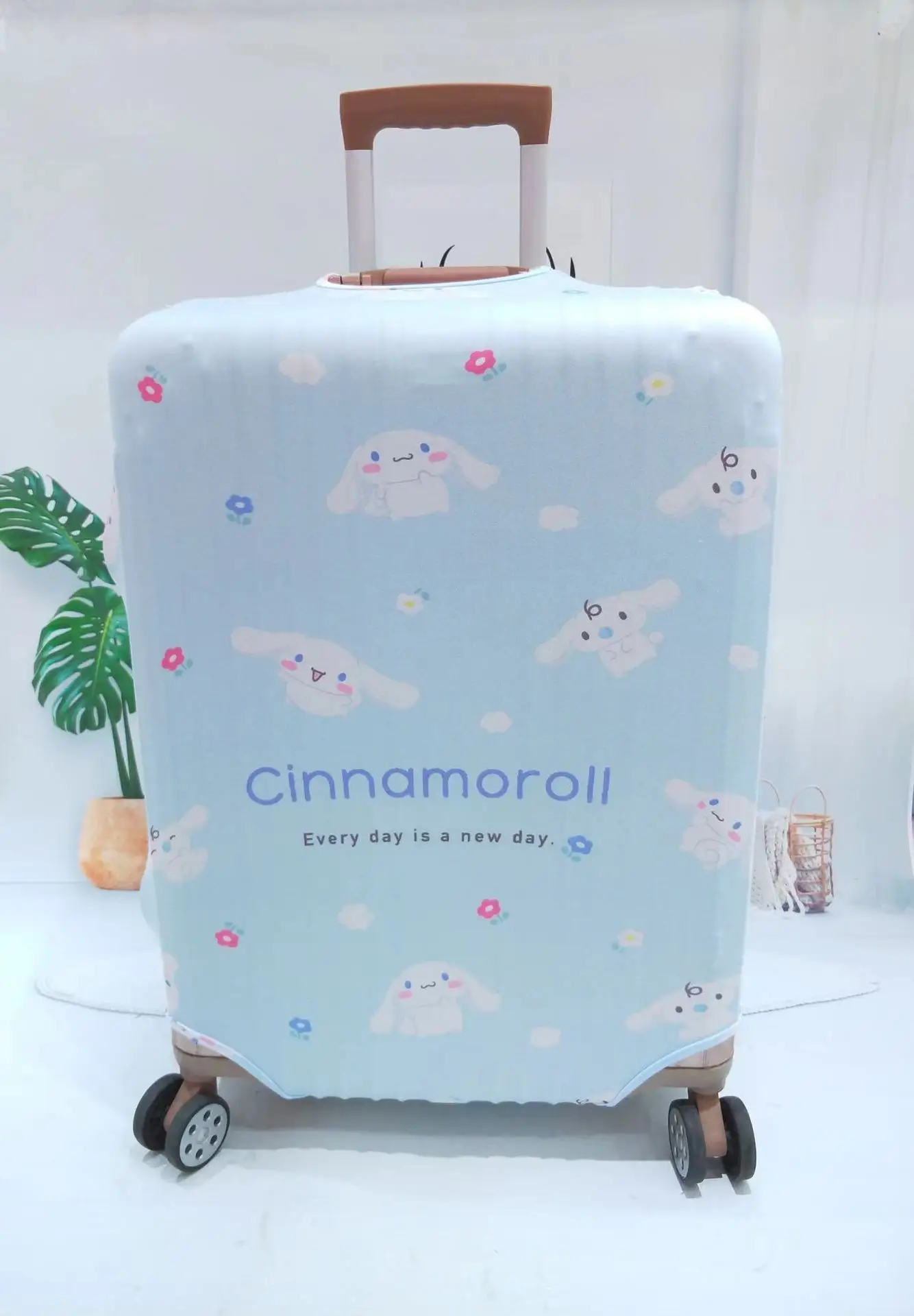 Sanurgente Hello Kitty Cinnamoroll Pole Traveling Case, Housses de valise de gril commandées, Anime Protective, Piazza-Bar Box Cover, Gift