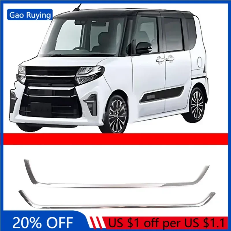 

Для Daihatsu Tanto LA650 2022-2023 нержавеющая сталь серебристая приборная панель автомобиля воздуховыпускная рамка наклейка интерьерные автомобильные аксессуары