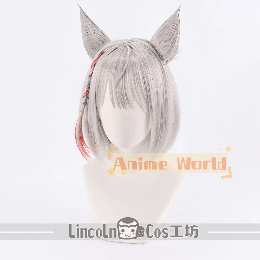 Anime Mio Cosplay Wig Halloween Carnival Party Props Synthetic Hair Heat Resistant Fiber + Wig Cap