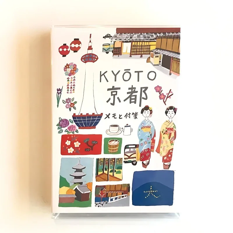 

Japanese Illustrator Ai Okino: Nostalgic Japanese-Style Memo Pad — Set of 40 Sheets
