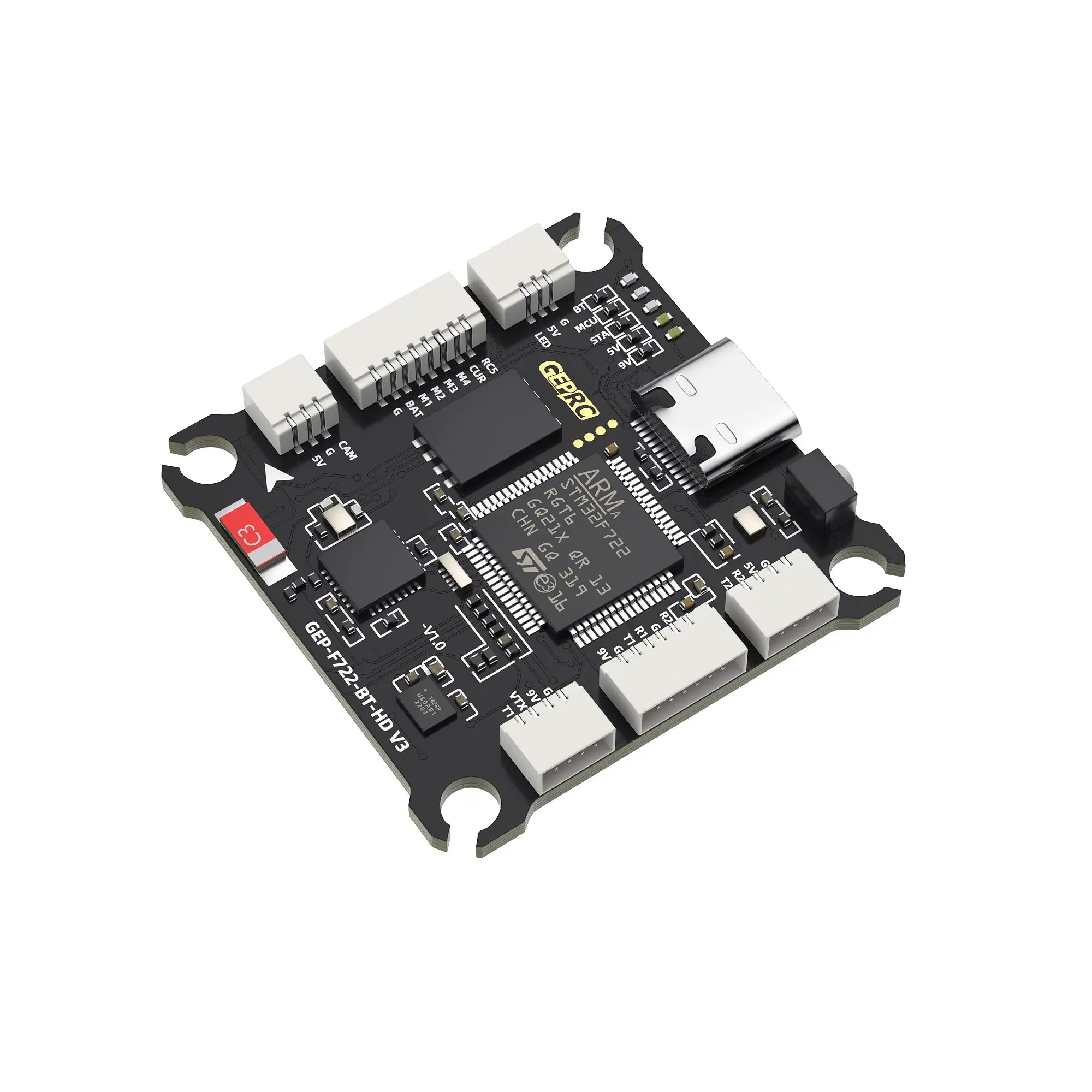 Geprc F722-BT-HD V3 وحدة تحكم في الطيران FC BetaFlight OSD ث AT7456E رقاقة 3-6S يبو ل RC FPV ثابت الجناح الطائرة بدون طيار متعدد الدوار