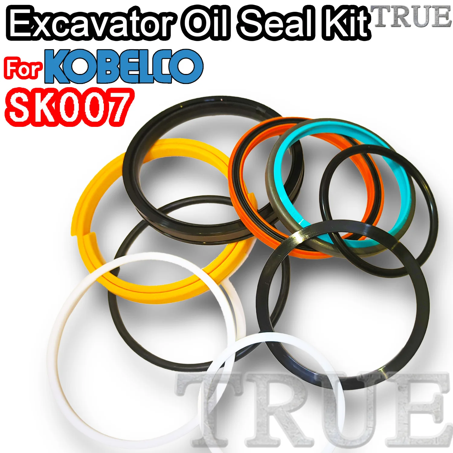 

For SK007 KOBELCO Oil Seal Excavator Repair Kit Nitrile NBR Nok Washer Skf Service Orginal Quality Track Spovel Hammer Tool Set