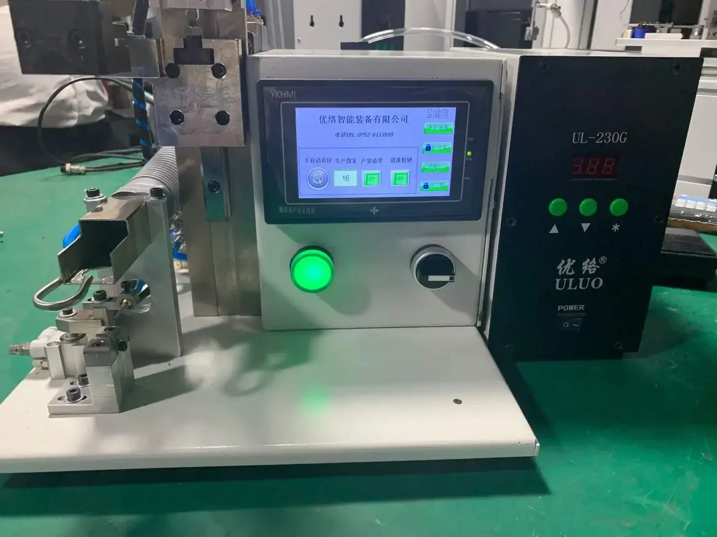 

2025 Hot sell wire soldering machine wire rod semi-auto soldering machine