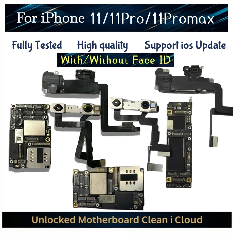 Fully Tested Placa For iphone 11/11 pro/11pro max Motherboard