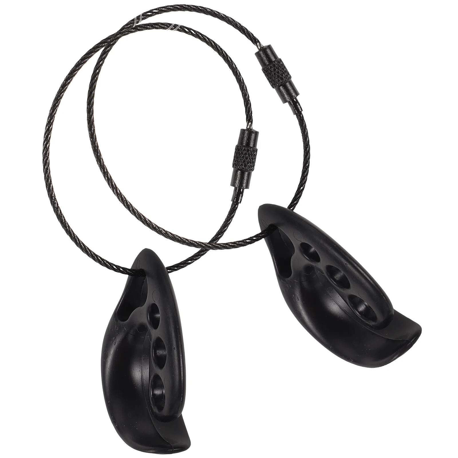 

2pcs Clips Compact Portable Plastic Holder Outdoor Sports Disc Carrier Wear Resistant Small Clamp Beach Flying