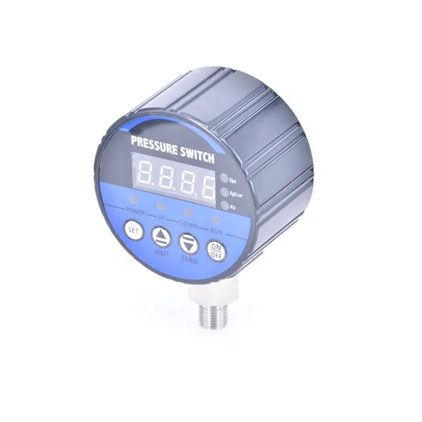 0-16bar 240VAC G1/4 One Relay Output Water Pump Air Compressor Adjustable Digital Pressure Switch Controller