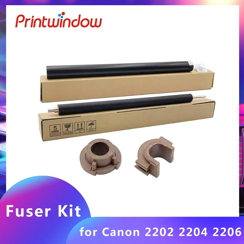 1set Fuser Lower Roller Japan Fuser Film For Canon iR 2002 2004 2006 2202 2204 2206 2240 2240L 2425 Fuser Belt Pressure Roller